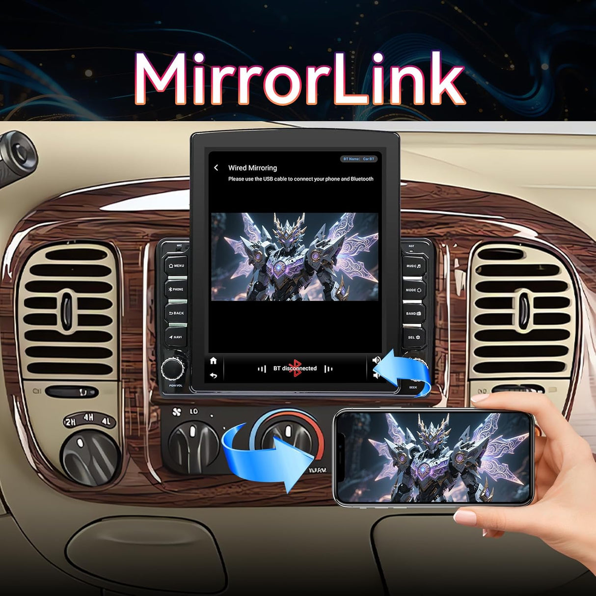 Car Radio Compatible with Ford F150 1997-2003/Ford Expedition 1997-2002