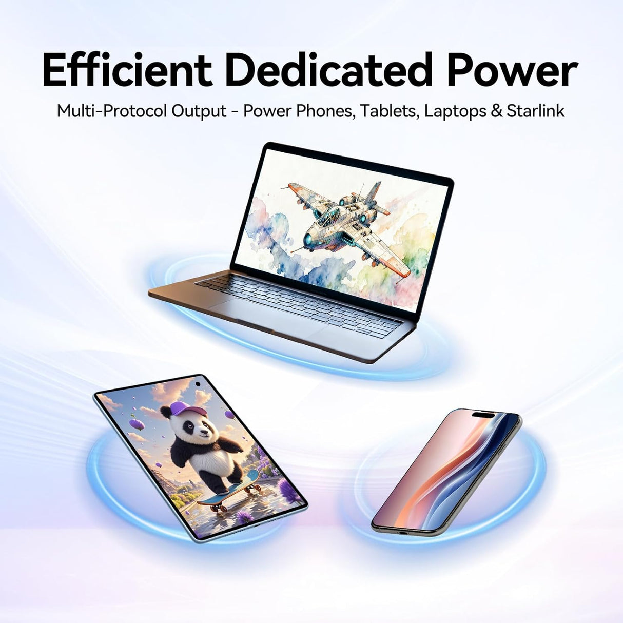 Compatible with Starlink Mini Battery Mount, ‘166W 45000mAh’ ‑Dedicated Outdoor Power Supply | PD Fast Charging | IP67 Waterproof | Essential for Camping/RV Trips/Remote Work
