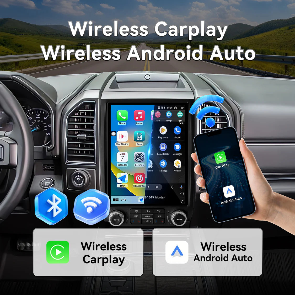 Car Stereo for Ford Expedition 2015-2018