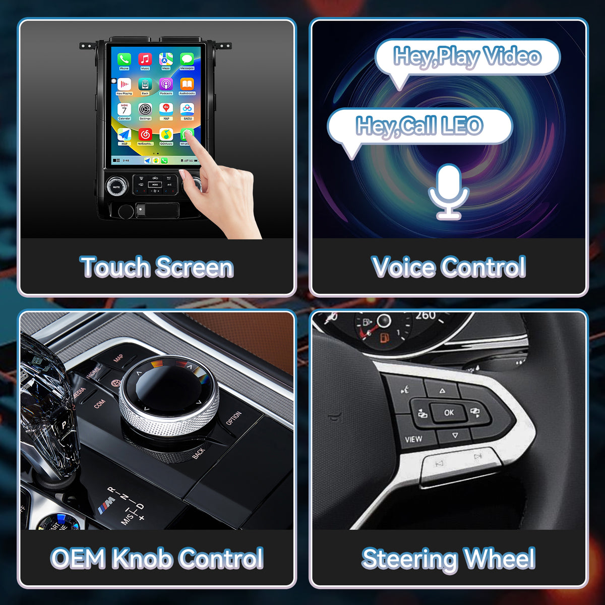 Ford F150 2009 2010 2011 2012 Android 14 Car Stereo 8-core, 12.1 Inch IPS Touch Screen Car Radio with Wireless Carplay/Android Auto,GPS, WiFi, Bluetooth, FM, DVR