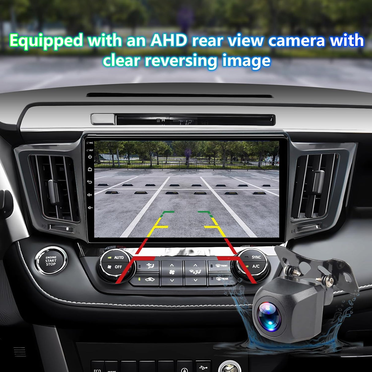 Car Stereo Radio Compatible for Toyota RAV4 2013 2014 2015 2016 2017 2018