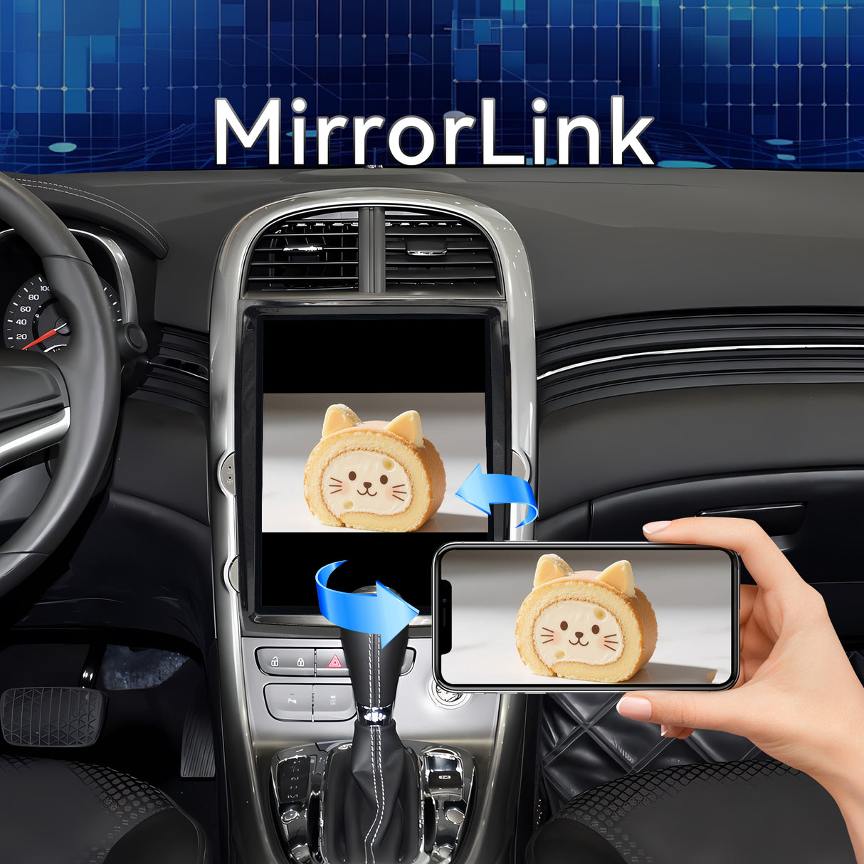 12.8 inch Android 13 Car Radio for Ford Taurus 2010-2019, Upgrade Head Unit 1920*1080 Touch Screen Carplay Android Auto, GPS Navigation,4G+64G, 8Core