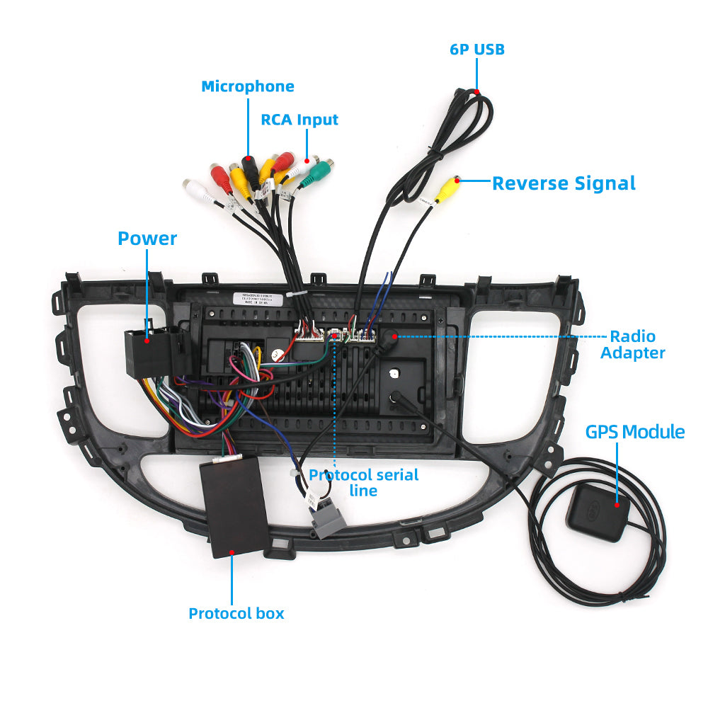 Car Stereo for Hyundai Genesis 2008-2014 Radio Upgrade, 9 Inch Touch Screen Radio Android 13 Car Radio with Wireless Carplay Android Auto Bluetooth GPS AHD Backup Camera WiFi