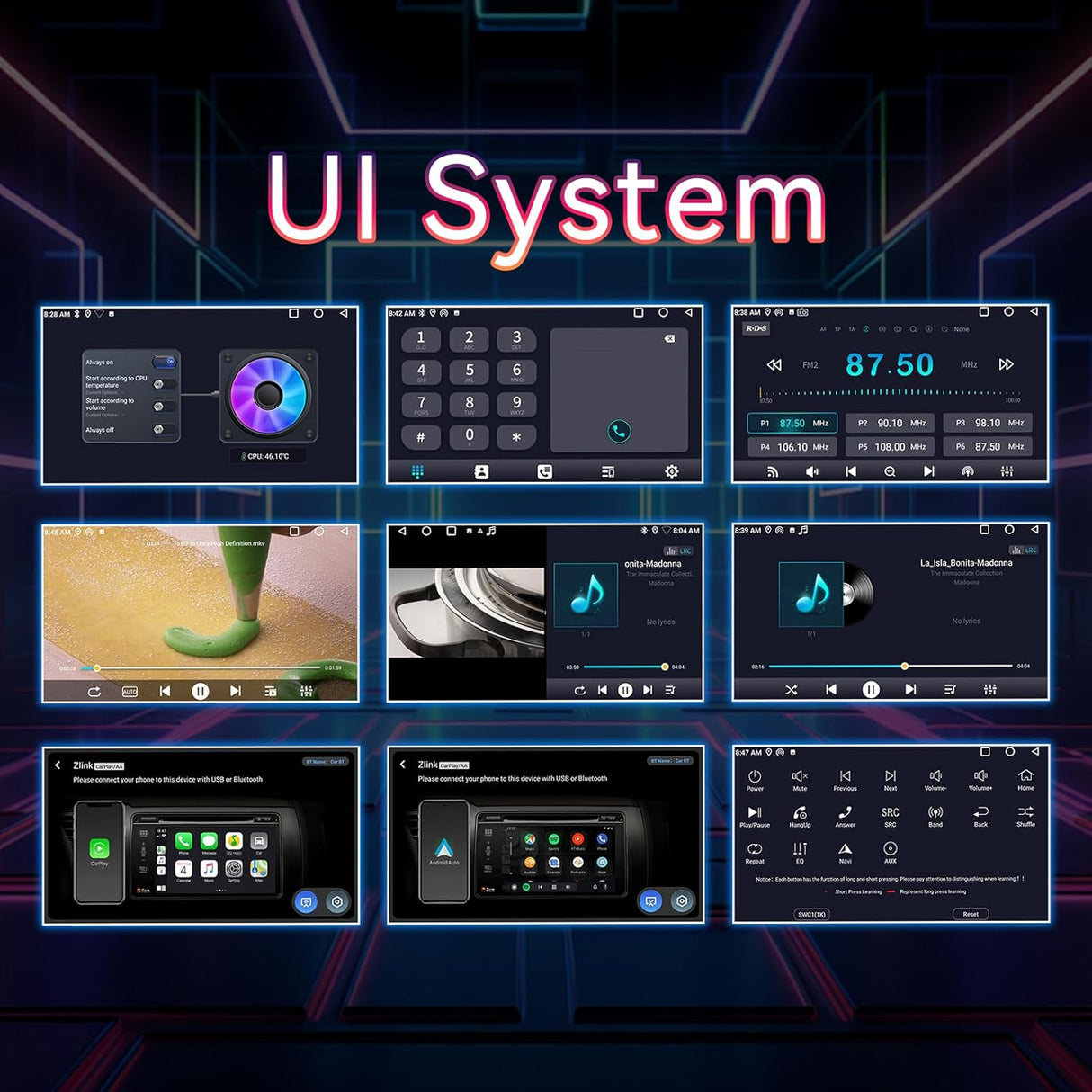 10.1 inch Touchscreen Car Stereo for Nissan Sentra 2013-2017 Supports Wireless CarPlay/Android Auto | GPS, Bluetooth, WiFi | FM/RDS Radio, DSP, SWC & Backup Camera