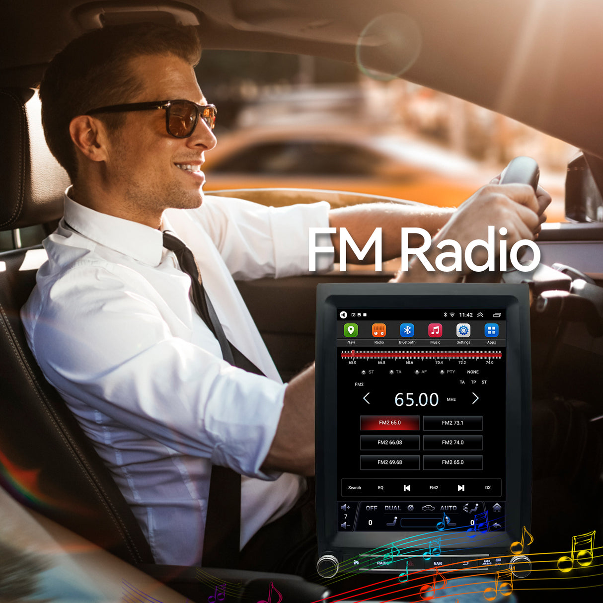12.1 inch Android 13 Car Radio for Ford expedition F350 2013-2017, Upgrade Head Carplay Android Auto GPS Navigation,4G+64G, 8Core