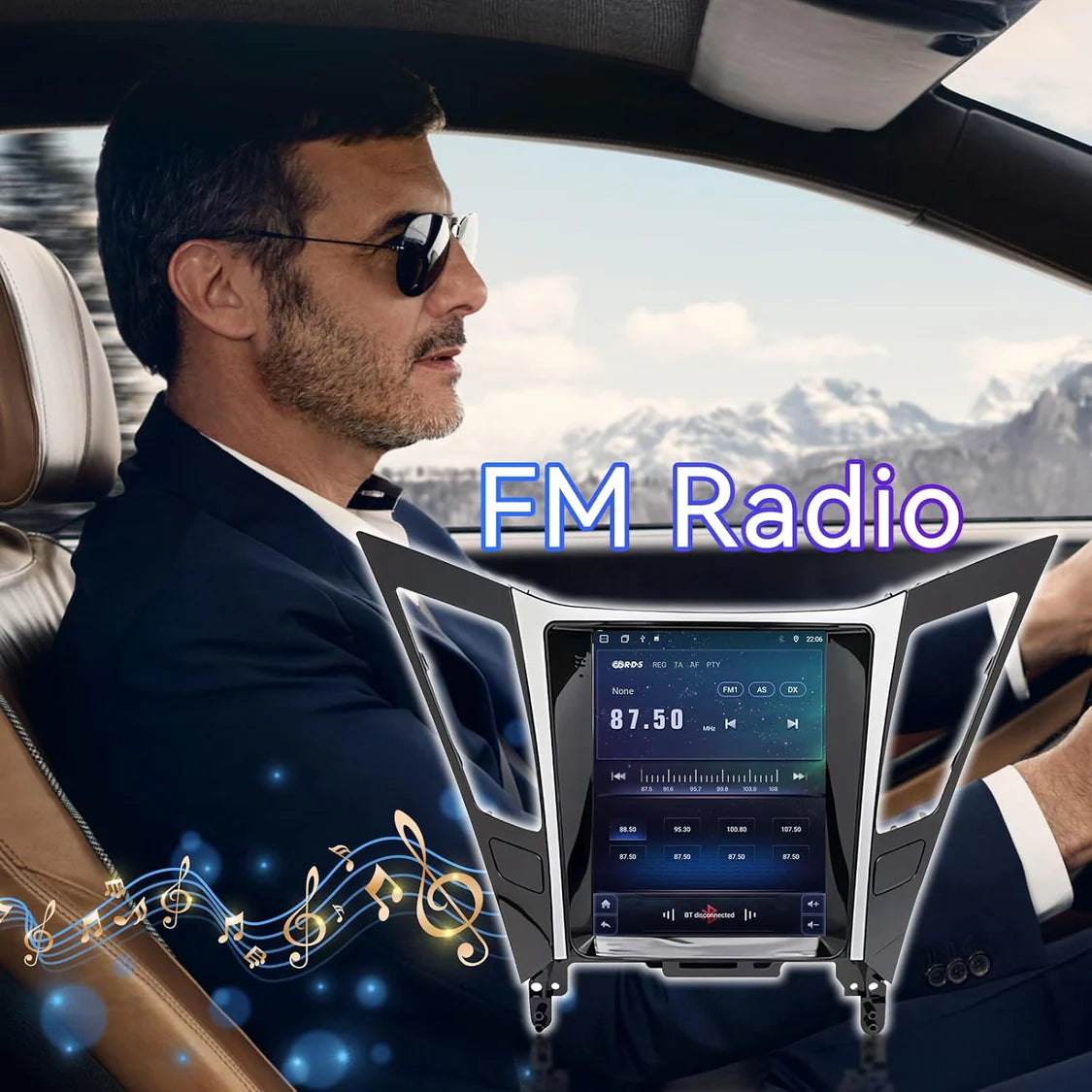 Car Radio Stereo for Hyundai Sonata 2010-2015