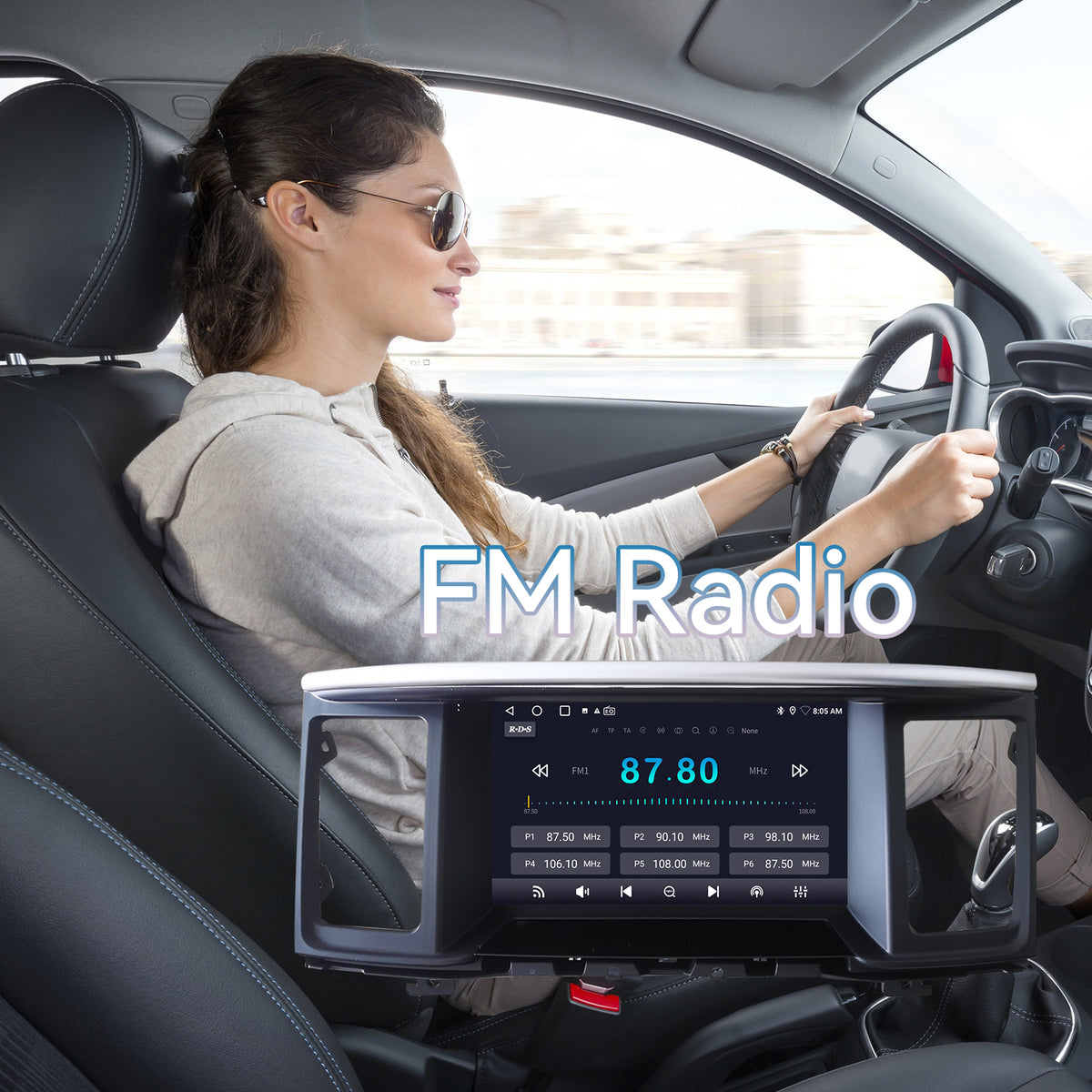 Car Stereo Upgrade Radio Compatible with Nissan Pathfinder 2012-2020 Wireless CarPlay Android Auto Head Unit GPS Navigation Bluetooth WiFi FM