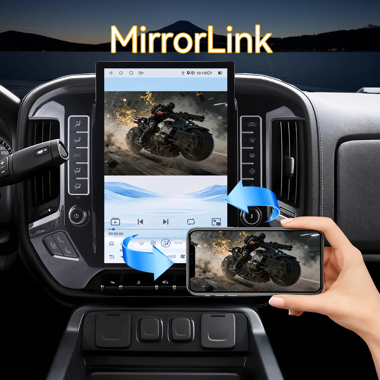 Car Stereo Radio for Chevrolet Silverado 2013-2019 GMC Sierra 2014-2020