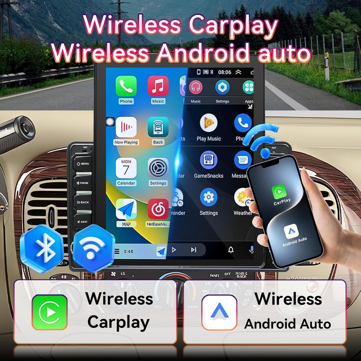 Car Radio Compatible with Ford F150 1997-2003/Ford Expedition 1997-2002