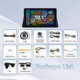Car Radio Stereo for Honda Accord 8th 2008 2009 2010 2011 2012 2013 with Wireless Carplay Android Auto Bluetooth Touch Screen with WiFi FM GPS SWC Backup Camera