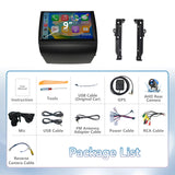 Car Radio for Toyota Prius 2003 2004 2005 2006 2007 2008 2009 Stereo, 9’’ Touch Screen Head Unit for Prius Android Radio Bluetooth, Wireless Carplay Android Auto, GPS, WiFi, HiFi, SWC, Mic, Backup Cam