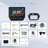 Car Stereo Radio Compatible with Chevrolet Camaro 2016-2019, 4G+64G 13" Touch Screen Car Stereo with Wireless Carplay Android Auto,FM,Multimedia Receiver with GPS Bluetooth ＆ Backup Camera