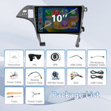 Car Radio for Toyota Prius 2010-2015,10 Inch Prius Stereo Support Carplay/Android Auto,GPS Navigation& Bluetooth,Backup Camera & SWC