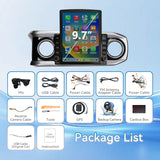 Car Radio for Toyota Tacoma 2016 2017 2018 2019 2020 2021 2022 2023 9.7 Inch Touchscreen Tacoma Stereo Head Unit, Wireless Carplay Android Auto, GPS Navigation, BT FM SWC 5GWiFi, Backup Camera