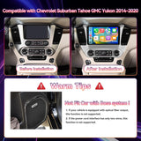 Car Radio Stereo Compatible with Chevy Suburban Tahoe Yukon 2015-2019