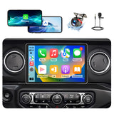 11.5 inch the Largest Touchscreen Car Stereo for Jeep Wrangler JL Gladiator 2018-2023 Support Wireless CarPlay&Android Auto,Factory Backup Camera