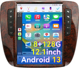 Car Radio Compatible for GMC Yukon Chevrolet Silverado Tahoe Suburban 2007-2013(Auto AC)