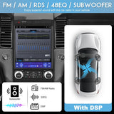Car Radio Stereo for Ford Taurus 2012-2014, 12.1 Inch Touch Screen Head Unit 4G RAM 64G ROM Bulit in Wireless CarPlay Android Auto Bluetooth/GPS/WiFi/SWC/FM