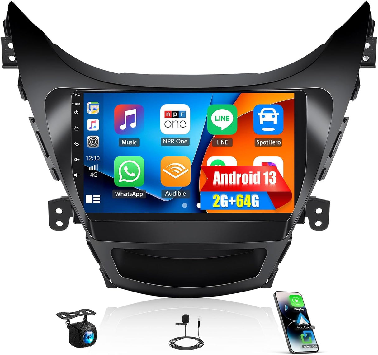 Car Radio for Hyundai Elantra 2011 2012 2013