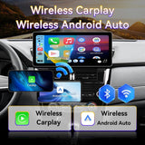 12.3" Android 13 Car Stereo Radio with Android Auto Wireless Carplay Compatible with Nissan Rogue 2014-2020 8core 4+64G Upgrade 2K Touchscreen Bluetooth WiFi GPS DSP AM FM Head Unit