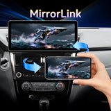 12.3" Android 13 Car Stereo Radio with Android Auto Wireless Carplay Compatible with Nissan Rogue 2014-2020 8core 4+64G Upgrade 2K Touchscreen Bluetooth WiFi GPS DSP AM FM Head Unit