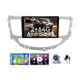Car Stereo for Hyundai Genesis  2008-2014 Radio Upgrade, 9 Inch Touch Screen Radio Android 13 Car Radio with Wireless Carplay Android Auto Bluetooth GPS AHD Backup Camera WiFi