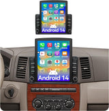 9.7 Inch Android 14 Car Radio Stereo Compatible with Dodge Ram 1500/2500/3500 2006 2007 2008 Upgrade with Wireless Carplay&Android Auto, GPS/SWC/Backup Camera