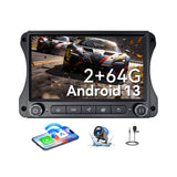 Car Radio for Jeep Wrangler JL & Gladiator JT 2018-2022 [2GB+64GB] 10 inch Touch Screen Android 13 Stereo with Wireless Carplay Android Auto/GPS/AM/FM/5G WiFi/DSP Visit the litillbuly Store