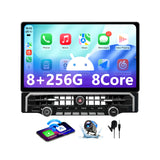 15.6 Inch Car Radio Upgrade Stereo Compatible with Toyota 4Runner 2010-2023, Android 13 System 8+256GB Large Touchscreen Car Head Unit with Wireless CarPlay & Android Auto/SWC/GPS Navigation