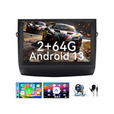 Car Radio for Toyota Prius 2003 2004 2005 2006 2007 2008 2009 Stereo, 9’’ Touch Screen Head Unit for Prius Android Radio Bluetooth, Wireless Carplay Android Auto, GPS, WiFi, HiFi, SWC, Mic, Backup Cam