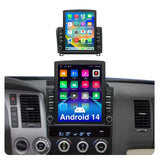 9.7" Android 14 Car Radio Stereo Compatible with Toyota Tundra 2007-2013 Sequoia 2008-2018 Touch Screen with Wireless CarPlay & Android Auto FM Radio Upgrade Bluetooth GPS Navigation Backup Camera