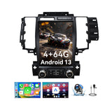 Car Radio for Ford Taurus 2009 2010 2011, 12.1" Touchscreen Upgrade Stereo with Wireless CarPlay & Android Auto 4GB+64GB GPS WiFi AM FM Bluetooth DSP 1080P Backup Camera