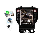Car Radio for Ford Mustang 2015-2021 Stereo Replacement 9.7 Inch Carplay Touch ScreenAndroid Auto Head Unit Upgrade DSP Multimedia Player GPS Navigation System Bluetooth