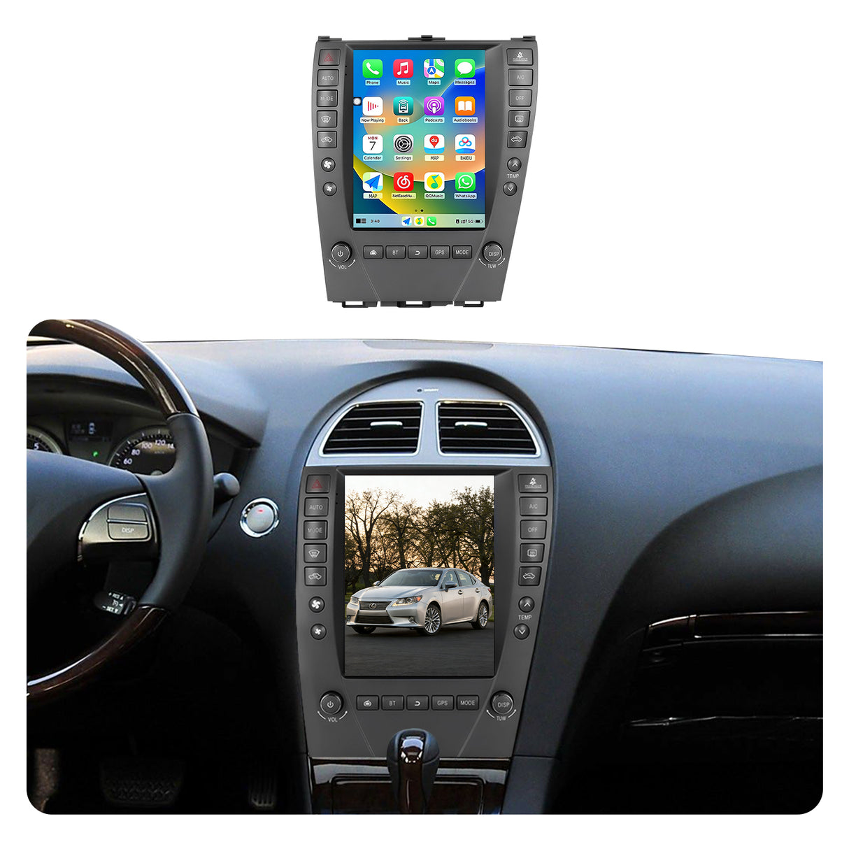 Car Radio Stereo for Lexus ES350 2006 2007 2008 2009 2010 2011 2012