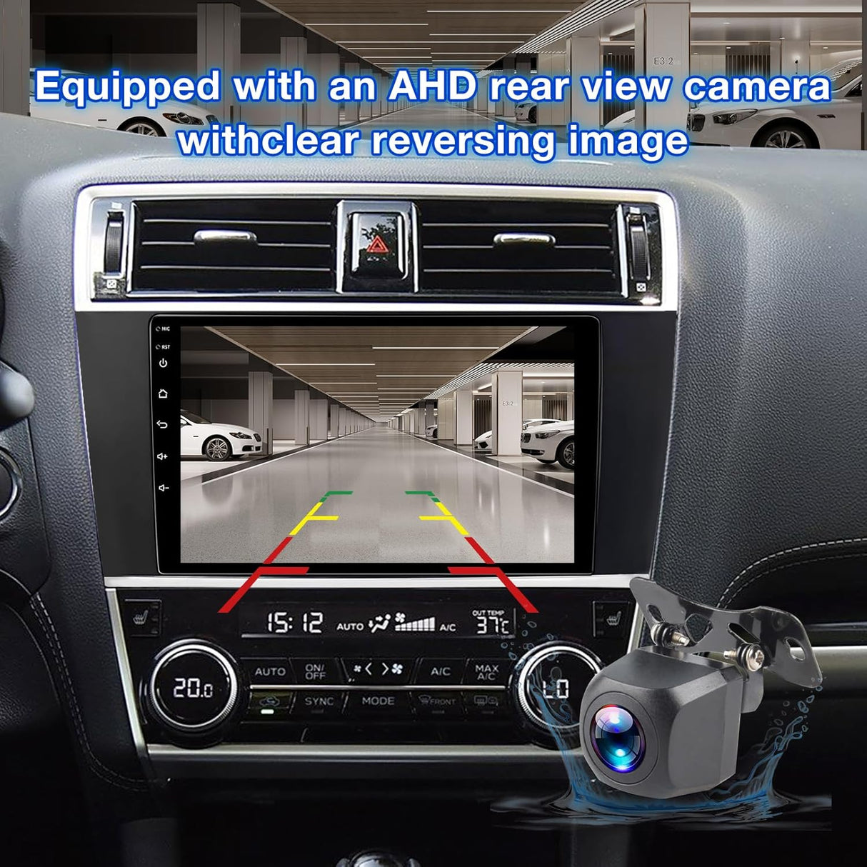 Car Radio Compatible for Subaru Legacy Outback 2015-2018
