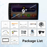 Android 14 Car Stereo Radio Compatible with Ford F150 1997-2003 Expedition 1997-2002 Wireless CarPlay & Android Auto AHD Backup Camera Upgrade 9" Touch Screen GPS WiFi FM Bluetooth 2+64G (Inches, 9)
