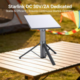 Compatible with Starlink Mini Battery Mount, ‘166W 45000mAh’ ‑Dedicated Outdoor Power Supply | PD Fast Charging | IP67 Waterproof | Essential for Camping/RV Trips/Remote Work