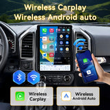 Car Radio for Ford F150 2015 2016 2017 2018 2019 2020 Android 13, 14.5 Inch IPS Touch Screen Car Stereo with Wireless Carplay/Android Auto,GPS, WiFi, Bluetooth, FM, DVR