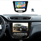 Car Stereo Radio for Nissan Rogue 2014 2015 2016 2017 2018 Manual AC Wireless CarPlay & Android Auto AHD Backup Camera GPS SWC WiFi Bluetooth