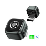 Teeran 2 in 1 Wireless CarPlay and Android Auto Adapter, Easy Setup Plug and Play, Fast Seamless Use Supports lots of Cars with Built-in Wired Car Play/Android Auto Compact Sleek Design Car Adapter