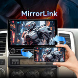 Car Radio Stereo Compatible with Toyota 4Runner 2003-2009, 10" Touch Screen Wireless CarPlay & Android Auto GPS Navigation FM Radio Upgrade Bluetooth HD Backup Camera 2GB+64GB