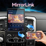 Android 13 Car Radio Stereo Compatible with Dodge Ram 1500/2500/3500 2013-2018 Upgrade with Wireless Carplay&Android Auto, GPS/SWC/Backup Camera, for Manual & Auto AC (9.7 Inch)