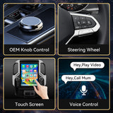 Car Radio 12.1" Qualcomm 8-core Android 13 (Only Original 8 inch with Bose) for Chevy Silverado 2019-2021 with Dual Bluetooth CarPlay Android Auto GPS FM AM DSP Gyroscope Function