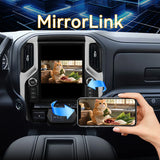Car Radio 12.1" Qualcomm 8-core Android 13 (Only Original 8 inch with Bose) for Chevy Silverado 2019-2021 with Dual Bluetooth CarPlay Android Auto GPS FM AM DSP Gyroscope Function