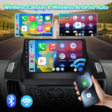 2G+32G Android 13 Car Stereo for Ford Escape 2013-2019 with Wireless CarPlay Android Auto,9 inch Touchscreen Car Radio Player with Mirror Link,WiFi/GPS Backup Camera,Bluetooth,FM/RDS,DSP,SWC