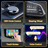 Car Stereo for Toyota RAV4 2005-2011,  8-Core 4GB+64GB, 9 Inch 1280P QLED Touchscreen, Wireless CarPlay & Android Auto, DSP, GPS, BT5.1, 5G WiFi, SWC, Backup Camera