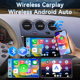 Car Radio for Nissan Altima Teana (Manual AC)2008 2009 2010 2011 2012 IPS HD Touchscreen Screen Double Din Car Stereo with Carplay & Android Auto Support Backup Camera GPS Navi FM WiFi BT