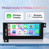 6.8" Touchscreen Android 13 Car Stereo for 1994-2002 Dodge Ram 1500/2500/3500, Chrysler Town & Country 1990-2000, Cirrus 1995-2000, Wireless CarPlay & Android Auto, GPS, Backup Camera