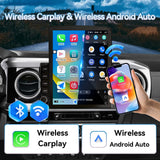 Car Radio for Toyota Tacoma 2016 2017 2018 2019 2020 2021 2022 2023 9.7 Inch Touchscreen Tacoma Stereo Head Unit, Wireless Carplay Android Auto, GPS Navigation, BT FM SWC 5GWiFi, Backup Camera