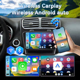 Car Radio for Dodge Journey 2011-2020, 9 Inch Touchscreen Stereo Support Carplay & Android Auto Bluetooth/Voice Control/GPS/WiFi/Back-up Camera/SWC/FM